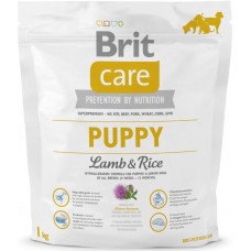 Brit Care (Брит Кеа) Puppy All Breed (1 кг) корм для щенков и беременных сук всех пород с ягненком и рисом
